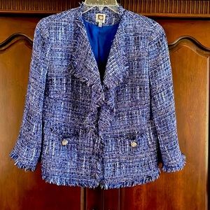 Anne Klein Tweed Jacket